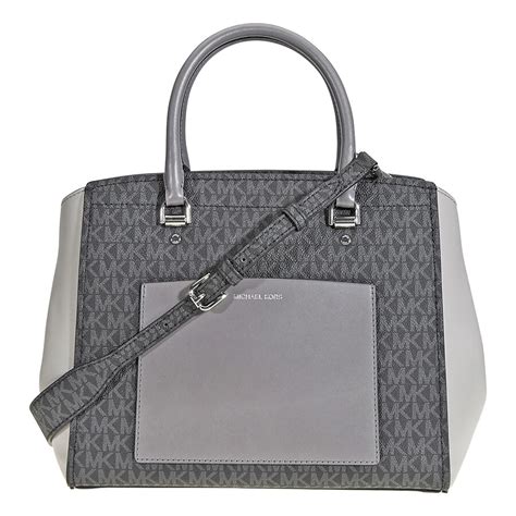 gray michael kors purse|michael kors close out totes.